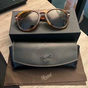 Persol 649 54mm Light Havana / Brown